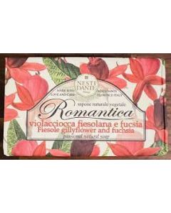 Nesti Dante Romantica Fiesole gillyflower and fuchsia soap 250 gram